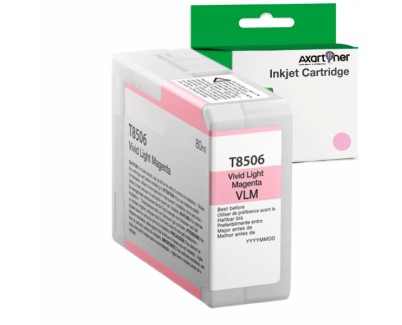 Compatible Epson T8506 Magenta Light Cartucho de Tinta Pigmentada C13T850600 para SureColor SC-P800