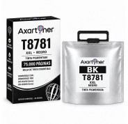 Compatible Epson T8781 / T8381 Negro Cartucho de Tinta Pigmentada C13T878140 / C13T838140 para WorkForce Pro WF-R5190, WF-R5690