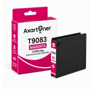 Compatible Epson T9083 Magenta C13T908340 Cartucho de Tinta Pigmentada para Epson WF6090, WF6590
