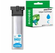 Compatible Epson T9452 Cyan Cartucho de Tinta Pigmentada C13T945240