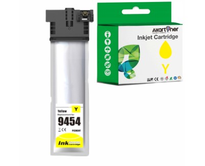 Compatible Epson T9454 / T9444 Amarillo Cartucho de Tinta Pigmentada C13T945440 / C13T944440