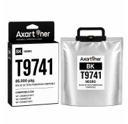 Compatible Epson T9741 Negro Cartucho de Tinta Pigmentada C13T974100 para Epson WorkForce Pro WF-C869