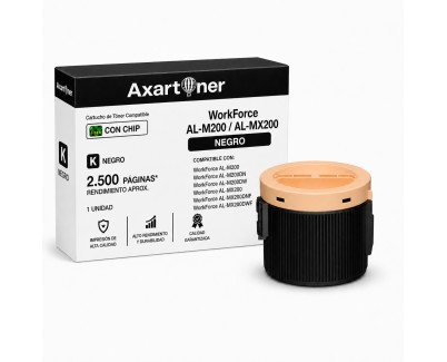 Compatible Epson WorkForce AL-M200 / AL-MX200 Negro Cartucho de Toner C13S050709