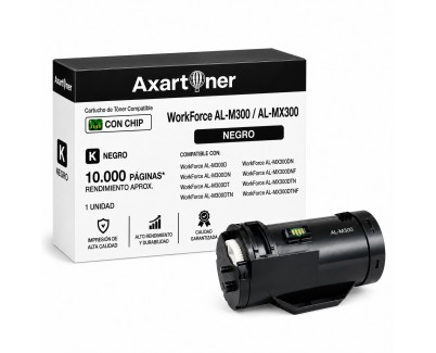 Compatible Epson WorkForce AL-M300 / AL-MX300 Negro Cartucho de Toner C13S050691 ALM300 / ALMX300