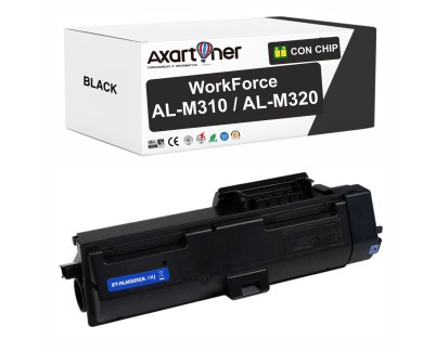 Compatible Epson WorkForce AL-M310DN / AL-M310DTN / AL-M320DN / AL-M320DTN Negro Cartucho de Toner C13S110079 ALM310, ALM320, ALM220