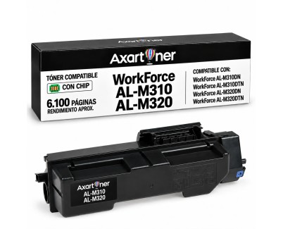 Compatible Epson WorkForce AL-M310DN / AL-M310DTN / AL-M320DN / AL-M320DTN Negro Cartucho de Toner C13S110079 ALM310, ALM320, ALM220