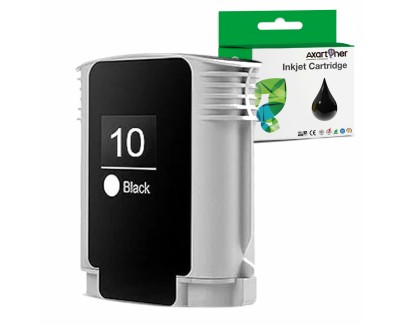 Compatible HP 10 Negro Cartucho de Tinta C4844A