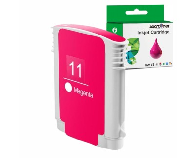 Compatible HP 11 Magenta Cartucho de Tinta C4837A
