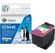 G&G HP 300XL Color Cartucho de Tinta Remanufacturado - Reemplaza CC643EE / CC644EE