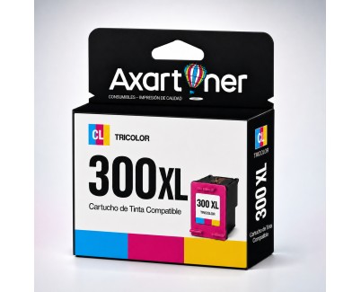 Compatible HP 300XL Tricolor Cartucho de Tinta CC644EE