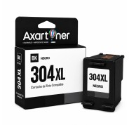 Compatible HP 304XL Negro Cartucho de Tinta N9K06AE / N9K08AE (muestra nivel de tinta)
