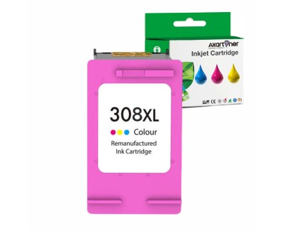 Compatible HP 308XL Color Cartucho de Tinta 7FP2UE Alta Capacidad / Jumbo