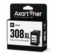 Compatible HP 308XL Negro Cartucho de Tinta 7FP22UE / 7FP21UE Alta Capacidad / Jumbo