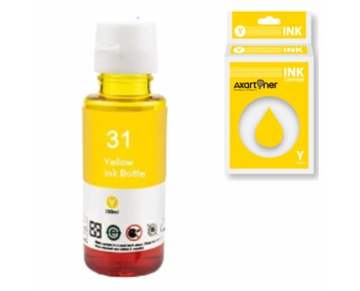 Compatible HP 31 Amarillo Botella de Tinta 1VU28AE