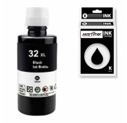 Compatible HP 32XL Negro Botella de Tinta Pigmentada 1VV24AE