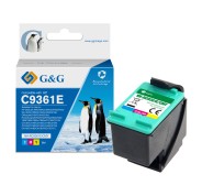 G&G HP 342 Color Cartucho de Tinta Remanufacturado - Reemplaza C9361EE
