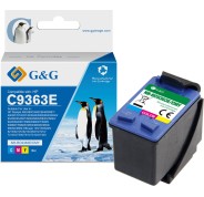 G&G HP 344 Color Cartucho de Tinta Remanufacturado - Reemplaza C9363EE