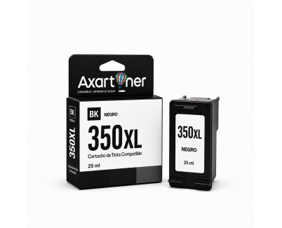 Compatible HP 350XL Negro Cartucho de Tinta CB336EE / CB335EE