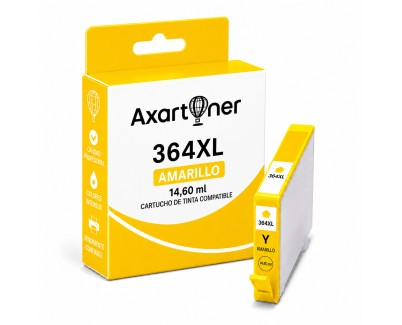 Compatible HP 364XL Amarillo Cartucho de Tinta CB325EE / CB320EE