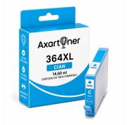 Compatible HP 364XL Cyan Cartucho de Tinta CB323EE / CB318EE