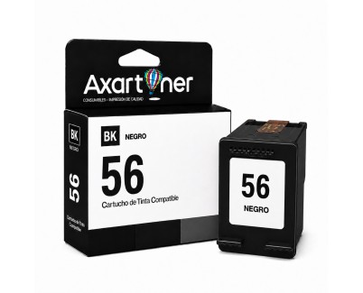 Compatible HP 56 Negro Cartucho de Tinta C6656AE / C6656GE