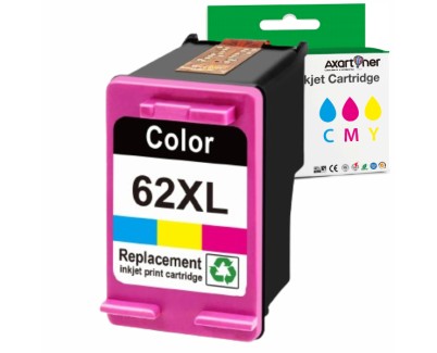 Compatible HP 62XL Tricolor Cartucho de Tinta - C2P06AE / C2P07AE