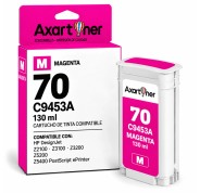 Compatible HP 70 / C9453A Magenta Cartucho de Tinta Pigmentada para DesignJet Z2100, Z3100, Z3200, Z5200, Z5400