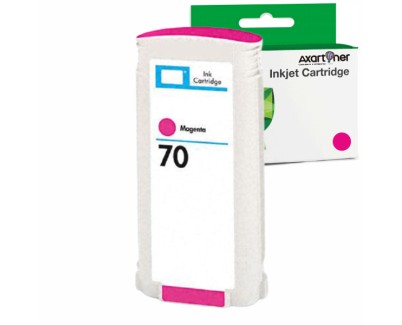 Compatible HP 70 / C9453A Magenta Cartucho de Tinta Pigmentada para DesignJet Z2100, Z3100, Z3200, Z5200, Z5400