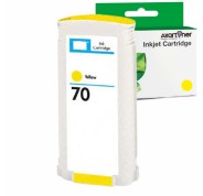 Compatible HP 70 / C9454A Amarillo Cartucho de Tinta Pigmentada para DesignJet Z2100, Z3100, Z3200, Z5200, Z5400