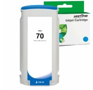 Compatible HP 70 / C9458A Azul Cartucho de Tinta Pigmentada para DesignJet Z3100, Z3200