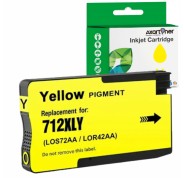 Compatible HP 712 Amarillo Cartucho de Tinta 3ED69A para HP DesignJet Studio 24 / 36 - DesignJet T210 / T230 / T250 / T630 / T650