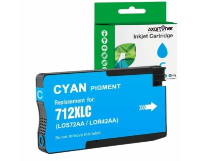 Compatible HP 712 Cyan Cartucho de Tinta 3ED67A para HP DesignJet Studio 24 / 36 - DesignJet T210 / T230 / T250 / T630 / T650