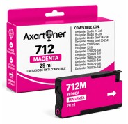 Compatible HP 712 Magenta Cartucho de Tinta 3ED68A para HP DesignJet Studio 24 / 36 - DesignJet T210 / T230 / T250 / T630 / T650
