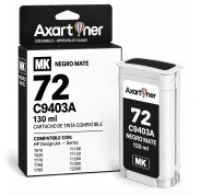 Compatible HP 72 Negro Mate Cartucho de Tinta Pigmentada C9403A para DesignJet T1100 T1120 T1200 T1300 T1708 T2300 T610 T620 T770 T790 T795