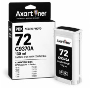 Compatible HP 72 Negro Photo Cartucho de Tinta C9370A para DesignJet T1100 T1120 T1200 T1300 T1708 T2300 T610 T620 T770 T790 T795