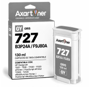 Compatible HP 727 Gris Cartucho de Tinta B3P24A / F9J80A para DesignJet T1500, T1530, T2500, T2530, T920, T930