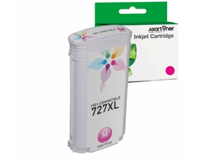 Compatible HP 727 Magenta Cartucho de Tinta B3P20A / F9J77A para DesignJet T1500, T1530, T2500, T2530, T920, T930