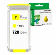 Compatible HP 728 Amarillo Cartucho de Tinta F9J65A/F9J61A para HP DesignJet T730, T830