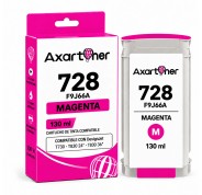 Compatible HP 728 Magenta Cartucho de Tinta F9J66A / F9J62A para HP DesignJet T730, T830
