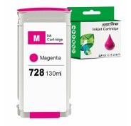 Compatible HP 728 Magenta Cartucho de Tinta F9J66A / F9J62A para HP DesignJet T730, T830