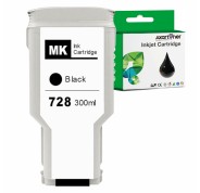 Compatible HP 728 Negro Mate Cartucho de Tinta Pigmentada F9J68A / F9J64A para HP DesignJet T730, T830