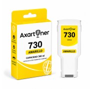 Compatible HP 730 Amarillo Cartucho de Tinta P2V70A para HP DesignJet T1600 / T1700 / T2600