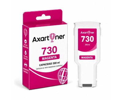 Compatible HP 730 Magenta Cartucho de Tinta P2V69A para HP DesignJet T1600 / T1700 / T2600
