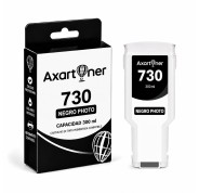 Compatible HP 730 Negro Photo Cartucho de Tinta P2V73A para HP DesignJet T1600 / T1700 / T2600