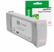 Compatible HP 771C Magenta Light Cartucho de Tinta Pigmentada B6Y11A para DesignJet Z6200, Z6600, Z6610, Z6800, Z6810