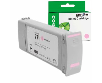 Compatible HP 771C Magenta Light Cartucho de Tinta Pigmentada B6Y11A para DesignJet Z6200, Z6600, Z6610, Z6800, Z6810