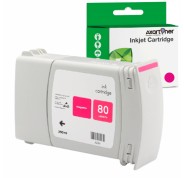 Compatible HP 80 / C4847A Magenta Cartucho de Tinta para DesignJet 1050 C, 1055 CM