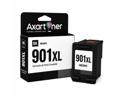 Compatible HP 901XL Negro Cartucho de Tinta CC653AE / CC654AE