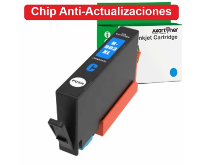 Compatible HP 903XL - Chip Anti-Actualizaciones - Cyan Cartucho de Tinta T6M03AE / T6L87AE