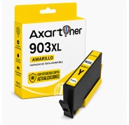 Compatible HP 903XL - Chip reforzado contra actualizaciones - Amarillo Cartucho de Tinta T6M11AE / T6L95AE